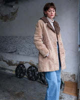 Wrap yourself in luxury with this premium vintage 70s brown real fur jacket! With its timeless design and XS size, you will stay cozy all winter long!