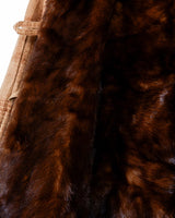 Stay cozy with our premium vintage 80s knitter optic jacket. With a real fur lining (except the sleeves) and collar, this jacket provides ultimate warmth!