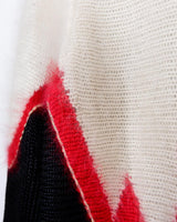 Embrace the heat with this fiery vintage 80s 90s flame sweater. Perfect for those who love to make a statement!