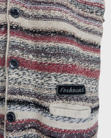 Layer up your look with this classic vintage wool vest! This 80s / 90s boho vest will add a splash of color to any outfit.
