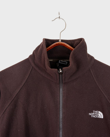 Preloved brown North Face fleece jacket | L-XL