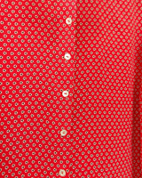 You can never go wrong with a classic! This Vintage 80s / 90s red blouse with the volant collar is as timeless as it gets. Lightweight and smooth, it's the perfect way to spruce up any outfit! Plus, what could be cuter than the unique pattern this blouse features? Get your hands on this timeless piece today!