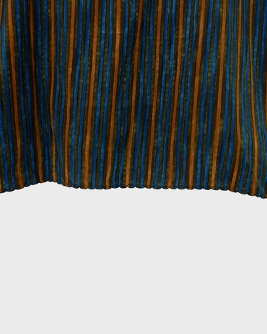 Vibe on all those 90s vibes with this one-of-a-kind vintage viscose top! Striped and with waving details, you can flaunt your style in this timeless piece. Just don't forget to bring the sunnies!