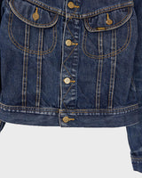 Saddle up, denim lovers – this vintage 90s Lee denim blue jacket is ready to take ya on a ride! A true classic from the era!
