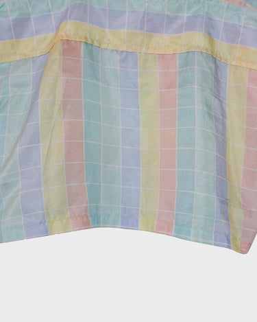 Look dreamy and take your '70s 80s vibes to the next level with this ultra lightweight, pastel checkered two-piece! Shine on, you little fairy!