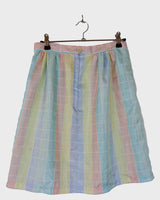 Look dreamy and take your '70s 80s vibes to the next level with this ultra lightweight, pastel checkered two-piece! Shine on, you little fairy!
