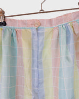 Look dreamy and take your '70s 80s vibes to the next level with this ultra lightweight, pastel checkered two-piece! Shine on, you little fairy!