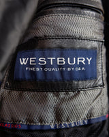 Add some edge to your wardrobe with this must-have preloved Westbury black leather coat. Perfect for cooler weather, this stylish piece will take any outfit to the next level!