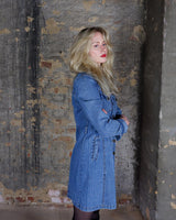 Introducing the perfect lightweight denim coat for spring/summer! Don't wait to snag this trendy piece that will make all your 90s dreams come true.