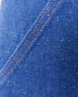 Embrace your love for denim with these vintage 70s denim overalls. Perfect for anyone who loves the classic blue denim look!