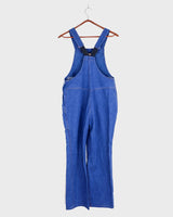 Embrace your love for denim with these vintage 70s denim overalls. Perfect for anyone who loves the classic blue denim look!