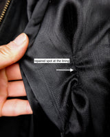 Introducing this Vintage 80s black fireman clasp leather coat, a must-have piece for your collection. Made of buttery soft leather, this coat exudes a cool and edgy vibe.