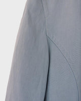 This is your ultimate power move: a Vintage 80s light blue linen mix blazer (thin) that's sure to make a splash!