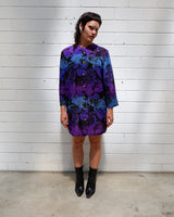 Vintage 80s, floral and fearless. Wear it open as a coat or buttoned up as a dress – either way, it’s a look. Statement gold buttons, bold print, and zero effort. For those who don’t just wear vintage – they own it.