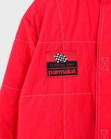 This vintage 90s bomber jacket (thin - recommend it for spring or early autumn) is the perfect choice for racing forward. With its lightweight nylon and insulated design, it's a classic for when you're on the go. Handcrafted with a dash of retro flair, this jacket will have you standing out from the pack!