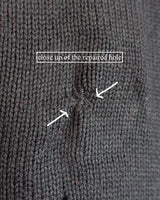 This 1980s Gianni Versace sweater (thin) is vintage luxury in every sense! This luxury sweater features furry white stripes for a unique touch! Please keep in mind, that this sweater has a repaired hole at the left front side of this sweater (last photos).