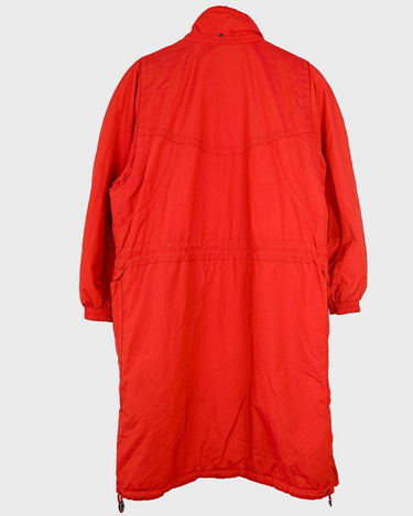 This coat isn't your average coat. Be the brightest star on the block with this shimmering orange number from HEAD! Let your style sparkle! You can tie this coat at the waist tighter (photo nr 7).
