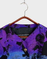 Vintage 80s, floral and fearless. Wear it open as a coat or buttoned up as a dress – either way, it’s a look. Statement gold buttons, bold print, and zero effort. For those who don’t just wear vintage – they own it.