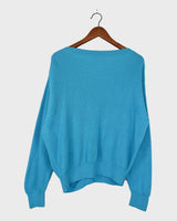 Experience true vintage luxury with the Premium Luisa Spagnoli 80s cable knit sweater. Crafted from premium lana wool, this cozy piece is a timeless classic that will keep you warm