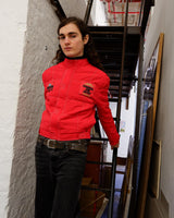 This vintage 90s bomber jacket (thin - recommend it for spring or early autumn) is the perfect choice for racing forward. With its lightweight nylon and insulated design, it's a classic for when you're on the go. Handcrafted with a dash of retro flair, this jacket will have you standing out from the pack!
