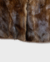 Introducing our Premium Vintage 70s brown real fur jacket, perfect for adding a touch of luxury to any outfit. Made from real fur, this jacket exudes a timeless elegance!