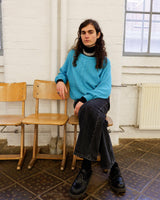 Experience true vintage luxury with the Premium Luisa Spagnoli 80s cable knit sweater. Crafted from premium lana wool, this cozy piece is a timeless classic that will keep you warm