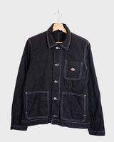Introducing the ultimate denim jacket for those who like to keep it cool and comfortable. The Black Dieckies Toccoa lightweight denim jacket is perfect for any casual occasion. Lightweight yet durable, this jacket is your go-to choice for everyday wear.