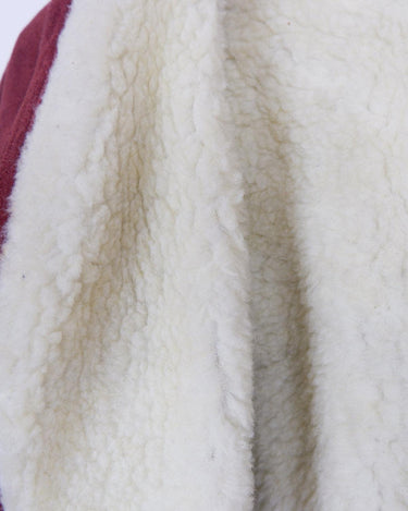 Are you a fan of 90s fashion? Look no further than our DEADSTOCK Vintage 90s burgundy leather jacket! Lined for warmth and style, this jacket is a must-have for any 90s enthusiast. Grab it now before it's gone for good!