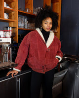 Are you a fan of 90s fashion? Look no further than our DEADSTOCK Vintage 90s burgundy leather jacket! Lined for warmth and style, this jacket is a must-have for any 90s enthusiast. Grab it now before it's gone for good!