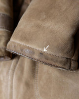 Dip into the vintage look with this super-cozy shearling coat! This classic brown beauty is made for keeping you warm on the chilliest of days. Now you can look as warm as you feel!