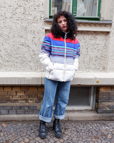 Vintage 80s HEAD jacket with stripes | M