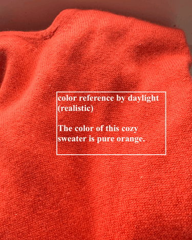 This preloved v-neck is a must-have! A pretty orange cashmere-silk blend brings the perfect pop of color to your wardrobe in a lightweight, ultra-soft style. Ready to snuggle up in this second hand sweater?