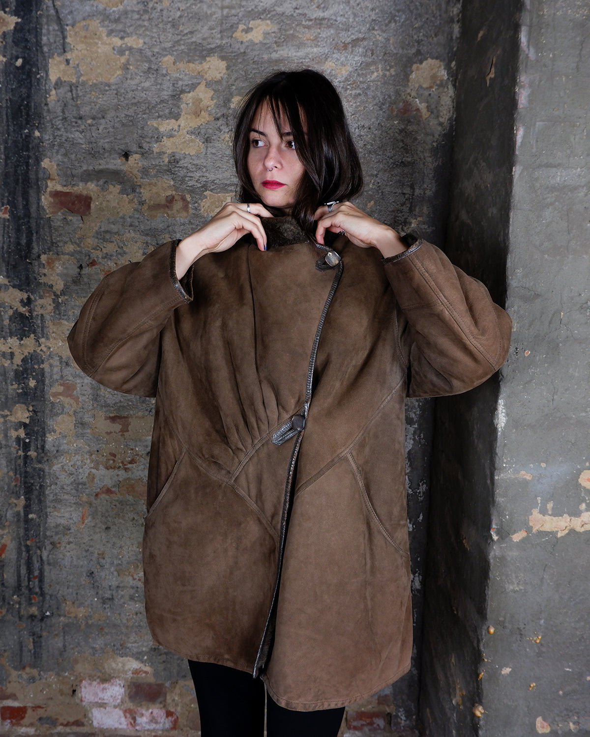 Vintage_80s_brown_shearling_co