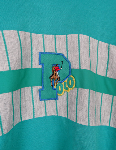 80s vintage Polo sweater serving pure laid back vibes in turquoise/light blue. Vintage like it should be – easy to wear, hard to replace.