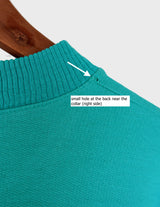 80s vintage Polo sweater serving pure laid back vibes in turquoise/light blue. Vintage like it should be – easy to wear, hard to replace.