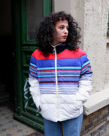 Vintage 80s HEAD jacket with stripes | M