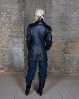 Sleek, edgy, and timeless – this vintage 80s black leather jacket is a true classic.
Made from genuine leather with a clean, structured fit, this piece blends bold 80s energy with modern minimalism. The sharp cut gives that effortlessly cool edge, perfect for everyday wear.