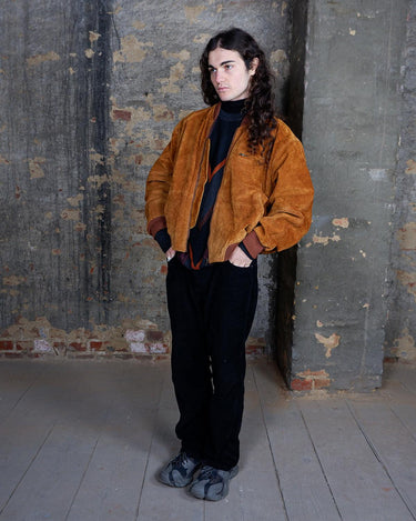 Add a touch of timeless style to your wardrobe with our Vintage 80s Bomber Leather Jacket. Crafted with classic brown leather, this jacket is a must-have for any fashion enthusiast. Embrace the distinctive vintage look!