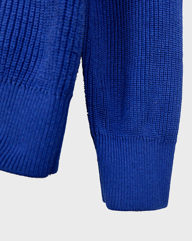 Y2k WALBUSCH colorful color blocking half zip sweater | L-XL