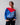 Feel those 70s 80s fashion vibes with this 70s/80s striped sweater featuring a unique bat silhouette. The red & blue color combo is a perfect way to add some pop of color to your wardrobe. 