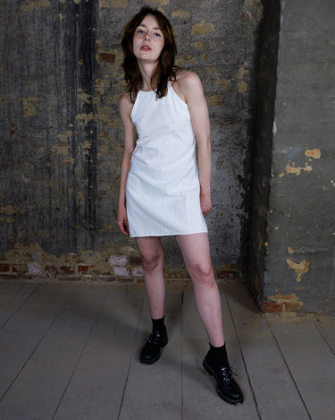 Vintage 90s cotton dress | XXS-XS