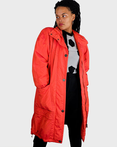 This coat isn't your average coat. Be the brightest star on the block with this shimmering orange number from HEAD! Let your style sparkle! You can tie this coat at the waist tighter (photo nr 7).