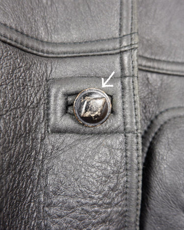 Wrap yourself in cozy luxury with this Premium Vintage 80s black leather shearling coat. This timeless coat has all the bells and whistles for an edgy winter look with maximum comfort! Ready for all that cold-weather fun in this coat?