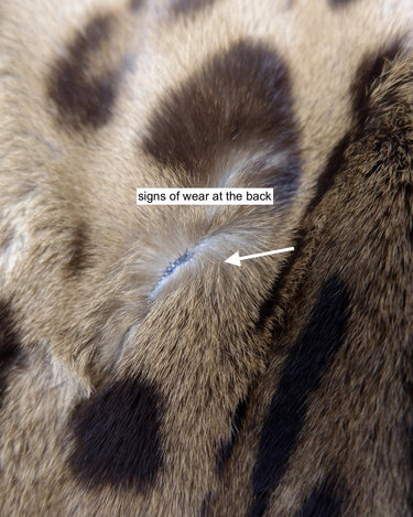 Go wild with our Premium Vintage 70s leo optic fur jacket! This real fur coat is perfect for autum / early winter. Embrace your wild side and add a touch of luxury to your wardrobe! Let's gooo!