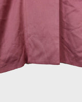 This vintage blazer in a striking dark pink is a must-have for any fashion-forward individual. Its long fit and two rows of buttons add a unique twist to any outfit. Whether you're dressing up for a formal event or adding some flair to your everyday look, this blazer has got you covered. (No time for boring fashion here!)