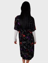 90s vintage floral maxi dress.