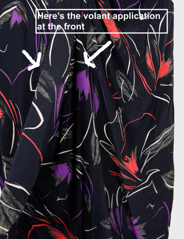 90s vintage floral maxi dress.