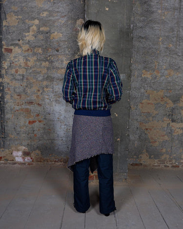 Get ready for spring in style with our Vintage 80s 90s Multicolor Harrington Jacket!